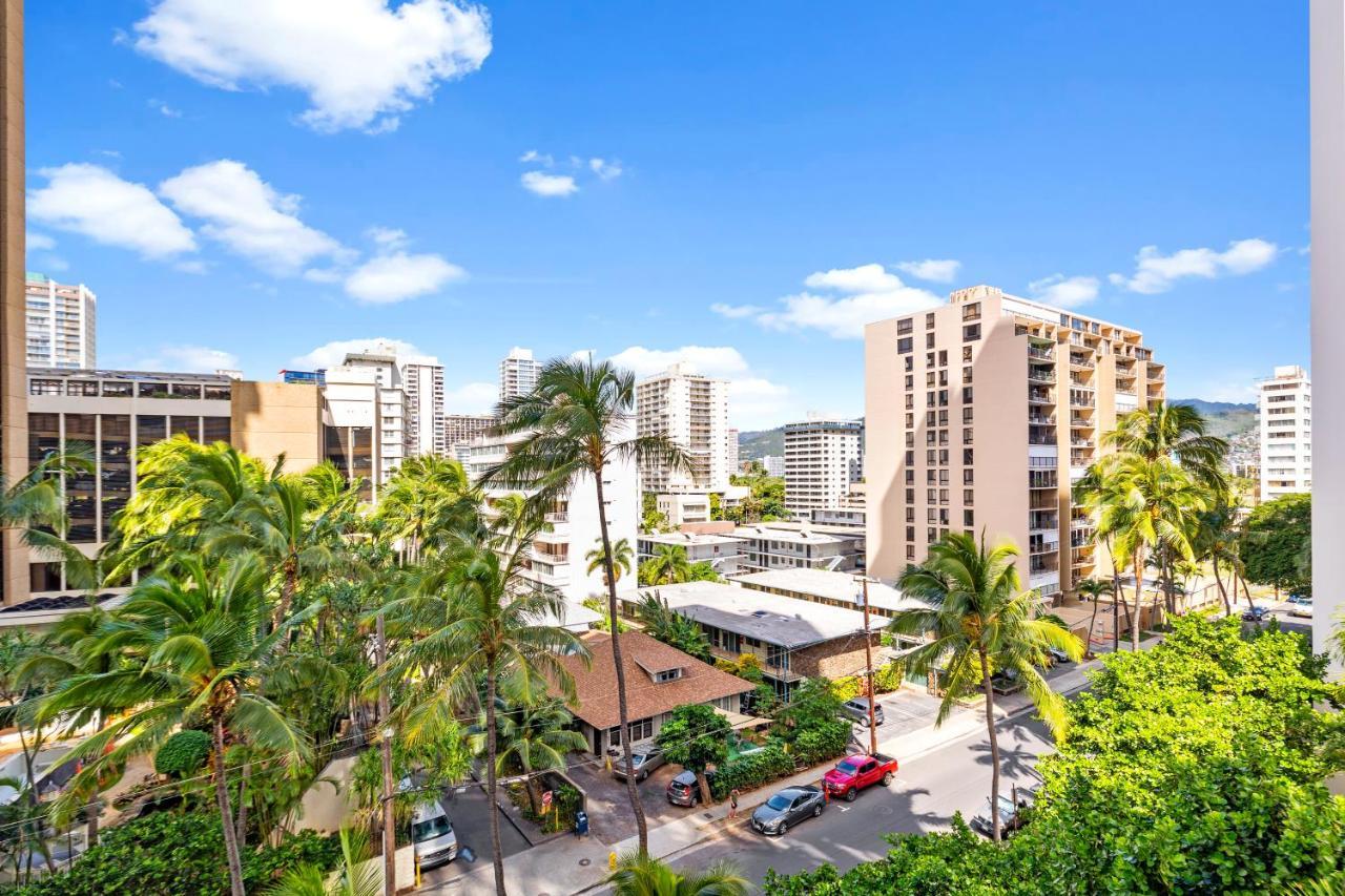 Appartement Waikiki Banyan Oasis With Partial Ocean View, 1-block To Beach, Free Parking